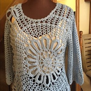 Crochet sweater